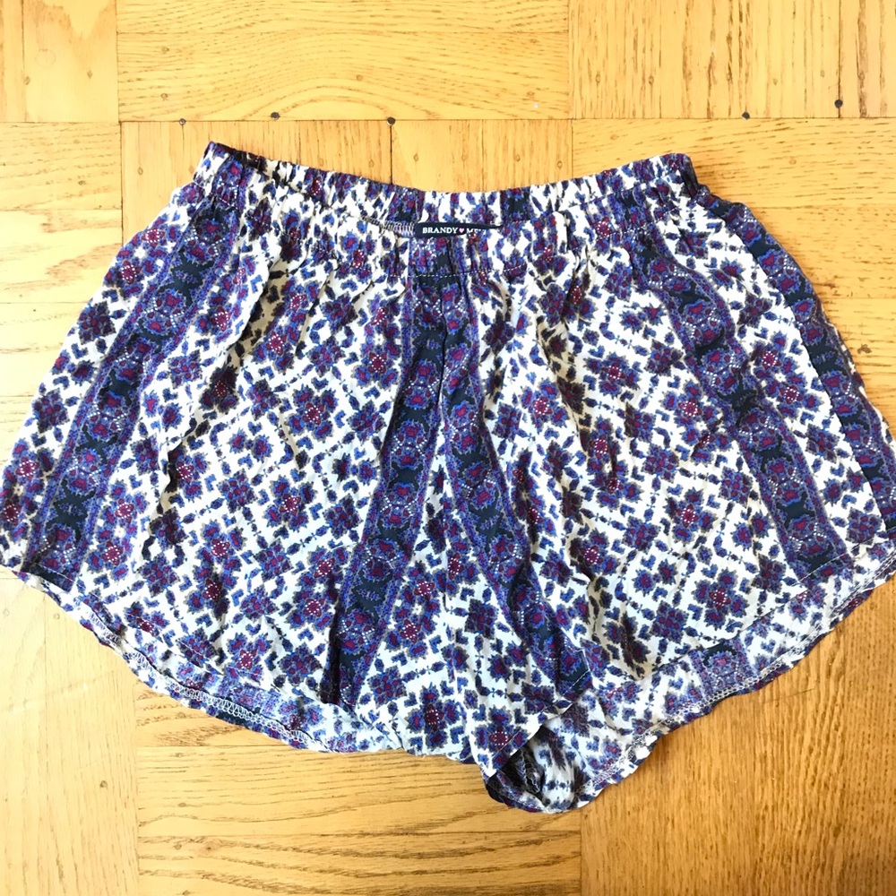 Brandy Melville Patterned Shorts